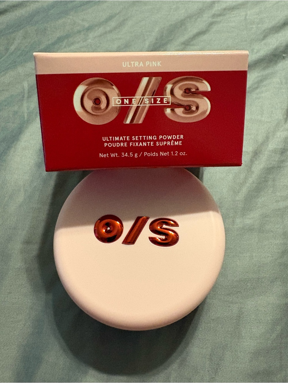 NIB One/Size Ultimate Setting Powder - Ultra Pink - 34.5g  Full Size
